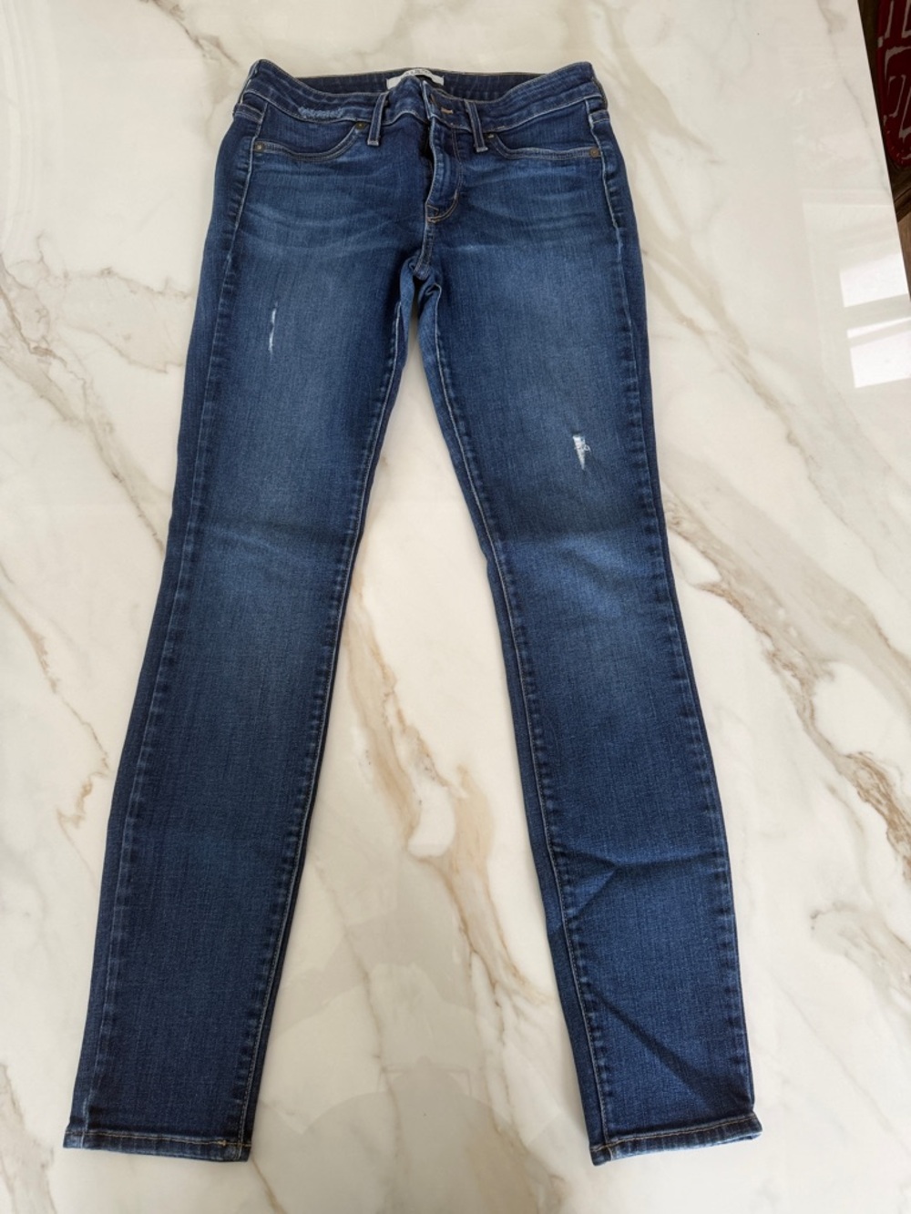 RICH & SKINNY Classic Women's Dark Blue Stretch Skinny Jeans
